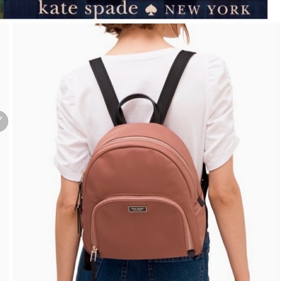 Kate Spade Dawn Med. Backpack in Nylon - Picture 3 of 17
